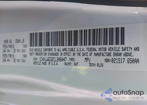 2012 Jeep Wrangler Unlimited Sahara from USA, damaged, VIN 1C4HJWEG2CL206447